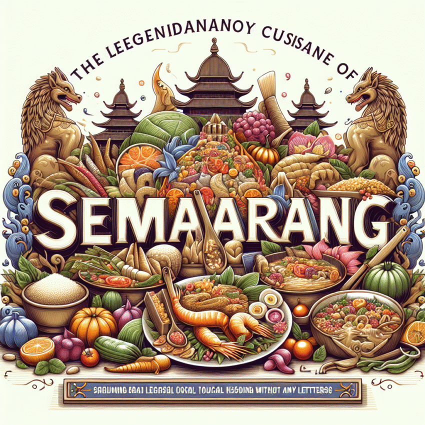 Kuliner Legendaris Semarang yang Wajib Dicoba