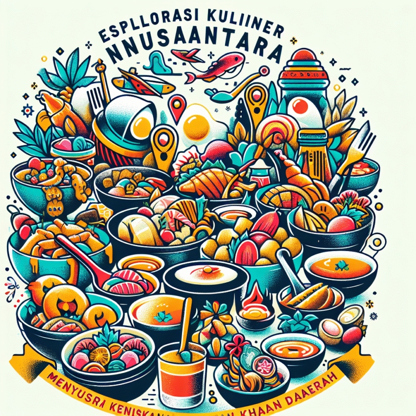 Eksplorasi Kuliner Nusantara: Menyusuri Keunikan Makanan Khas Daerah di