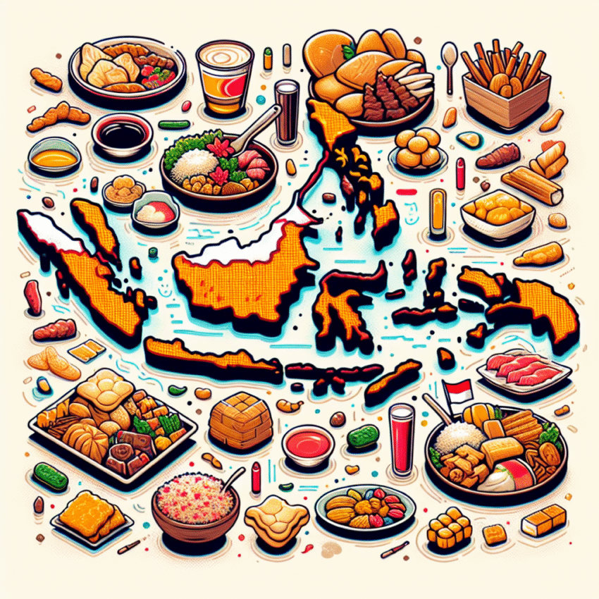 Eksplorasi Merek Makanan Terkenal di Indonesia