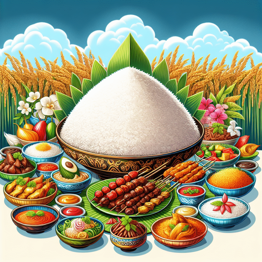 Nasi Sebagai Pilar Utama dalam Kebudayaan Kuliner Indonesia