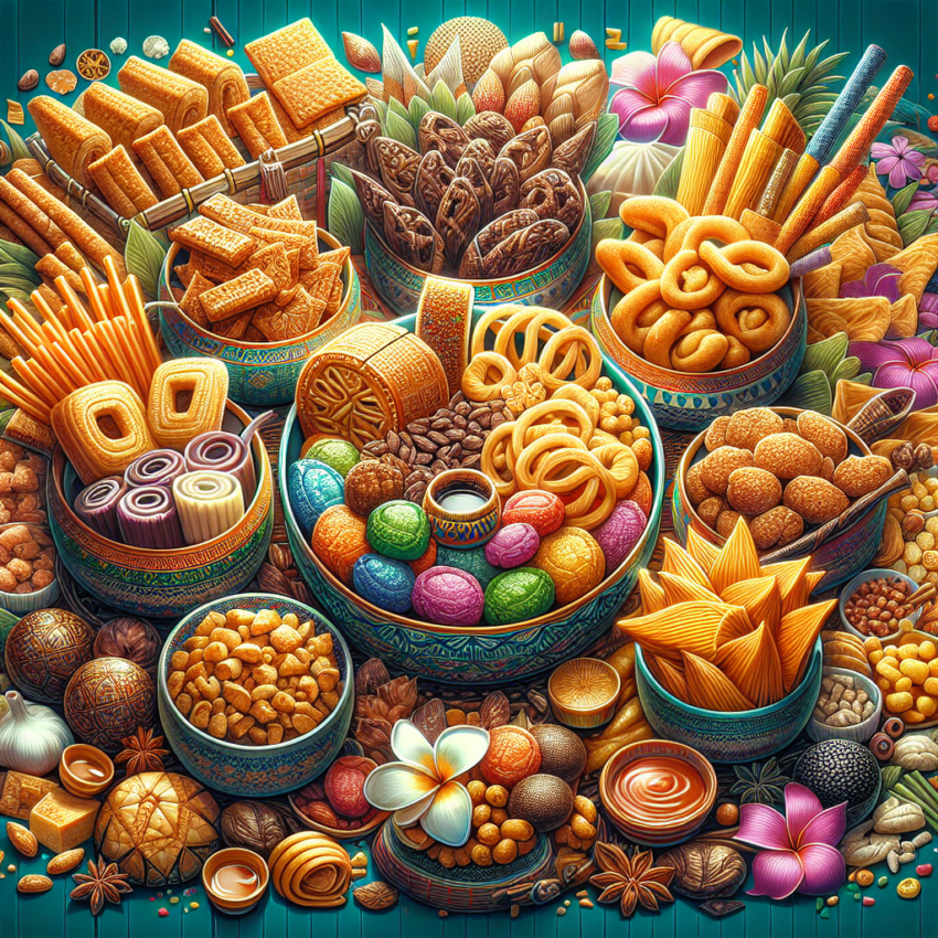 Kelezatan Gurih dari Makanan Ringan Indonesia yang Memikat Lidah